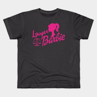 Lawyer Barbie Kids T-Shirt